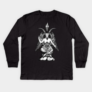 Baphomet Kids Long Sleeve T-Shirt